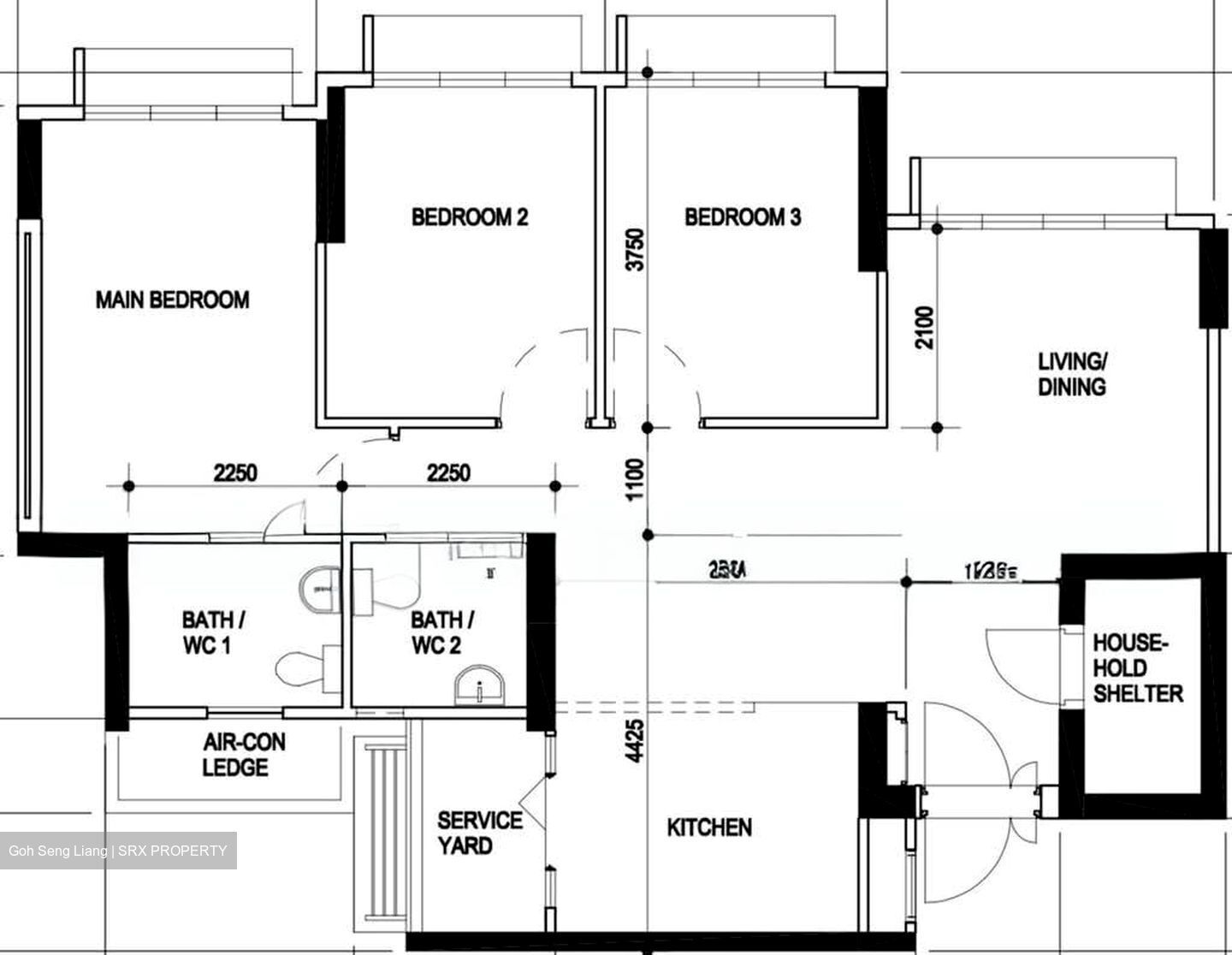 Blk 110B Alkaff Oasis (Toa Payoh), HDB 4 Rooms #574589761